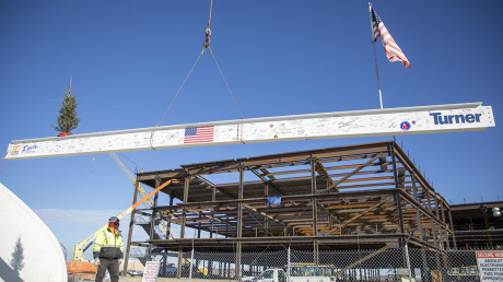 Turner Marks Topping Out of $389 Million Project at Offutt Air Force Base