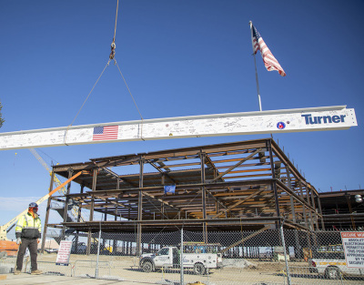 Turner Marks Topping Out of $389 Million Project at Offutt Air Force Base