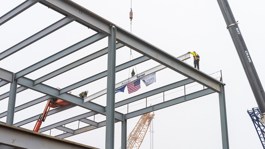 Turner Celebrates Topping Out of Aligned IAD-06 Data Center in Frederick, Maryland