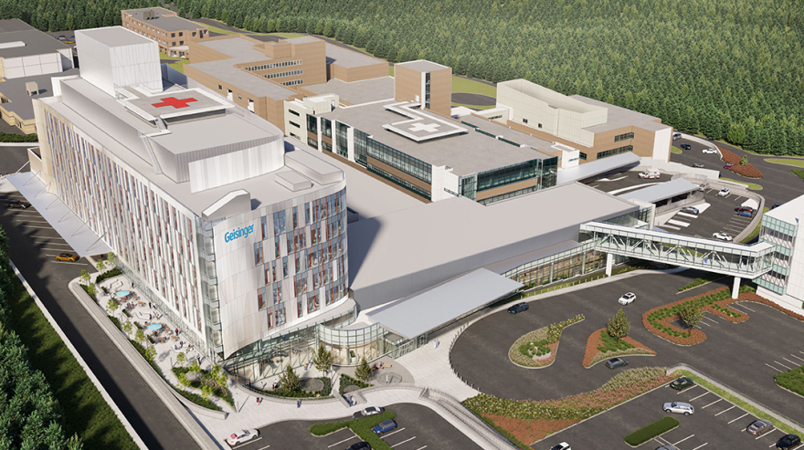 Turner Begins Vertical Construction on $900 Million Geisinger Wyoming Valley Expansion