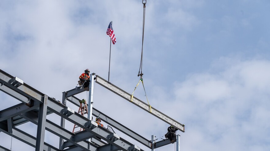 Johns Hopkins and Turner-Mahogany Joint Venture Celebrate Topping Out of Henrietta Lacks Building