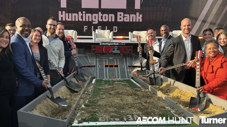 Haslam Sports Group, AECOM Hunt and Turner JV Break Ground on Huntington Bank Field