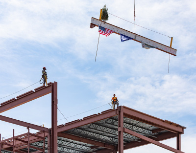 Turner Tops Out Major Concourse Expansion at Washington Dulles International Airport