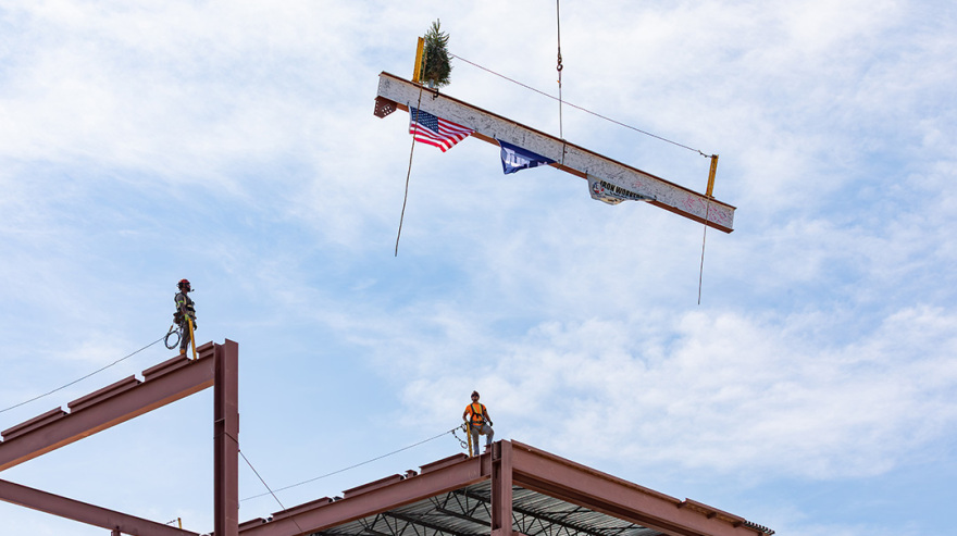 Turner Tops Out Major Concourse Expansion at Washington Dulles International Airport