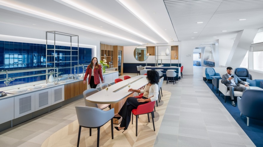 Air France Lounge at SFO