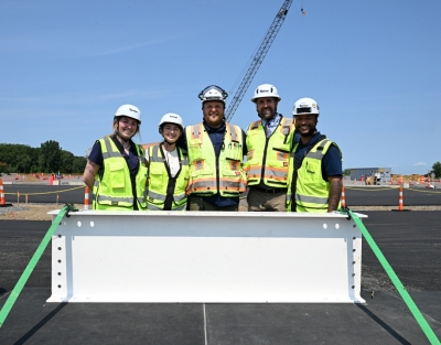 Turner Celebrates Beam Signing for New Northern Chautauqua Hospital 