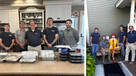 Turner Volunteers Prepare Breakfast for Ronald McDonald House Residents in Albany