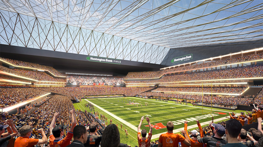 AECOM Hunt-Turner JV and Independence Construction to Work on Browns' New Huntington Bank Field