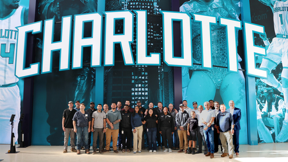 Turner and D.A. Everett Complete Major Renovation of Spectrum Center in Charlotte 