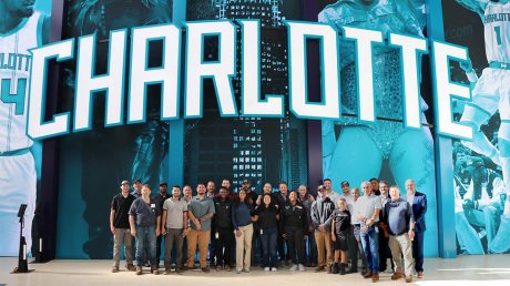 Turner and D.A. Everett Complete Major Renovation of Spectrum Center in Charlotte