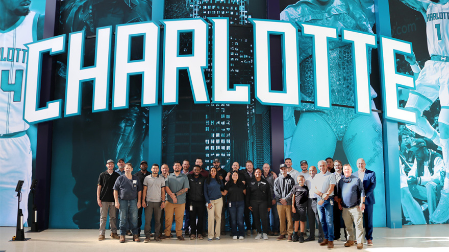 Turner and D.A. Everett Complete Major Renovation of Spectrum Center in Charlotte 