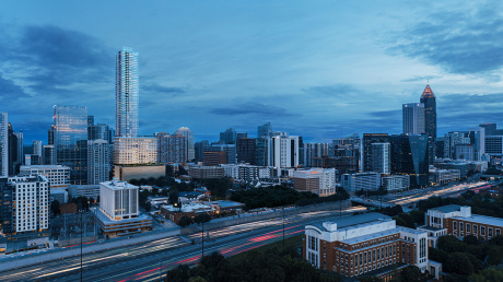 Rockefeller Group Celebrates Topping Out at 1072 West Peachtree in Midtown Atlanta 