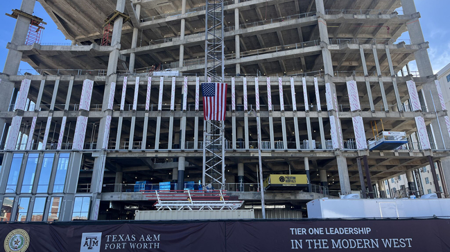 Turner Joint Venture Reaches Milestone on $185 Million Texas A&M-Fort Worth Project