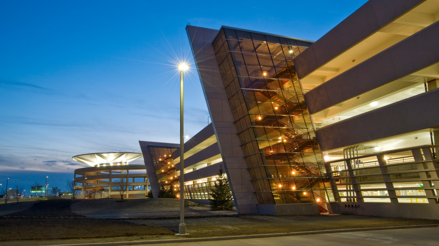 New Indianapolis Airport Landside Construction