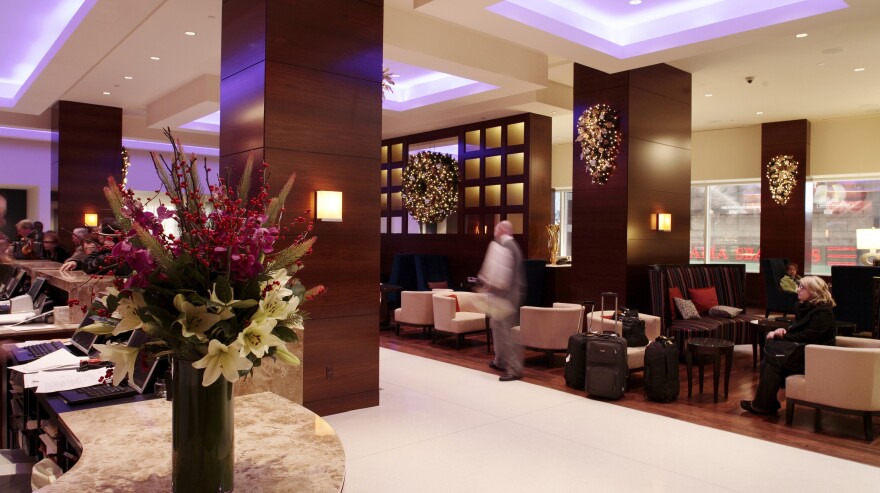 The Crowne Plaza Hotel, Times Square Lobby