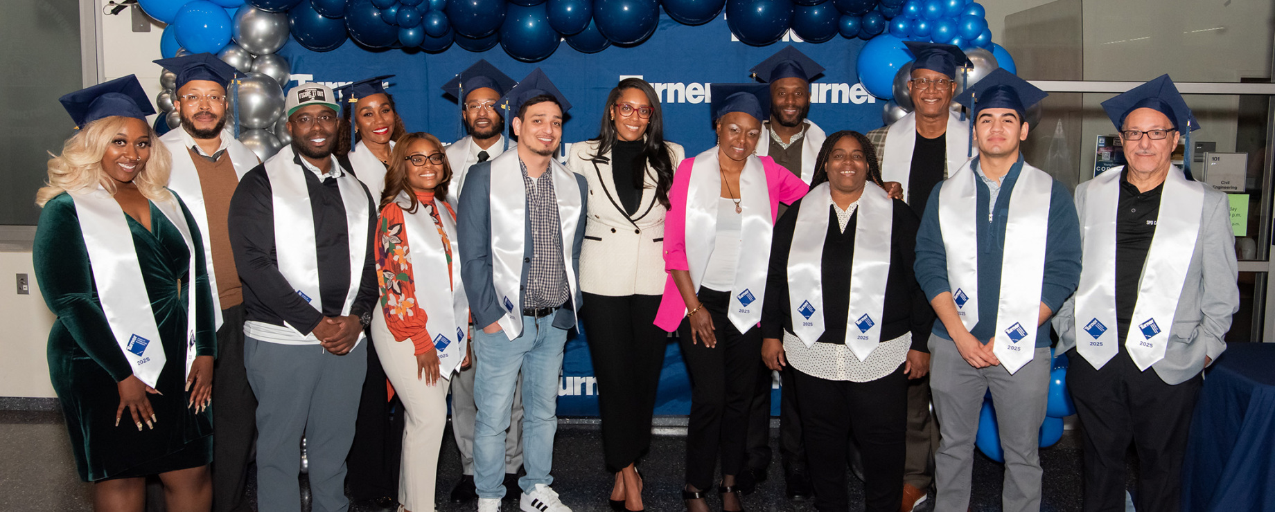 Turner School of Construction Management Graduation Group Photo
