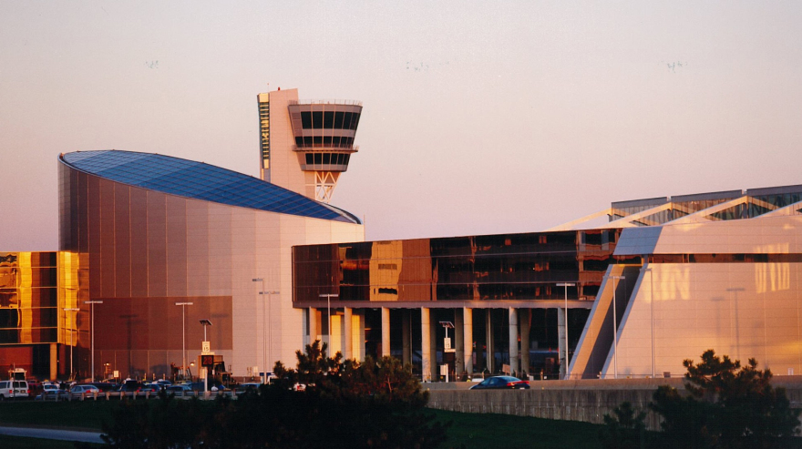 Philadelphia International Airport Terminal A West and Ramp Control Tower