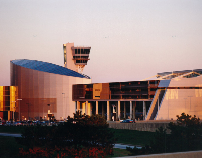 Philadelphia International Airport Terminal A West and Ramp Control Tower