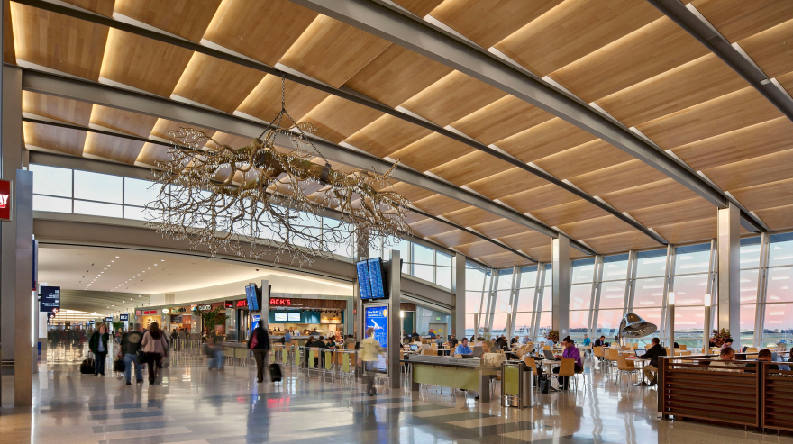 Sacramento International Airport, Terminal B Airside Concourse