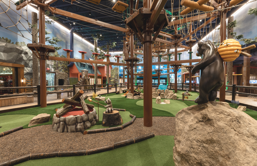 Delivering the largest Great Wolf Lodge ahead of schedule