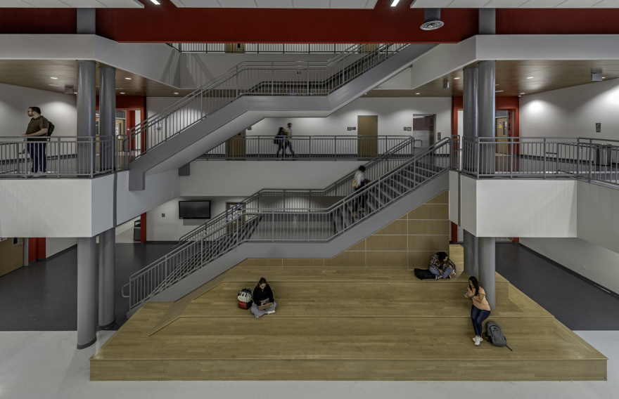 A landmark in education construction