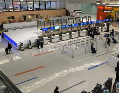 JetBlue, Ticket Counter & Check-In Experience