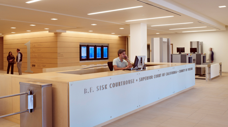 Superior Court of California, Fresno County B.F. Sisk Courthouse