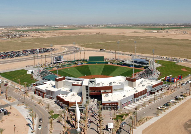 Our Teams - Cleveland Guardians and Cincinnati Reds - Goodyear Ballpark