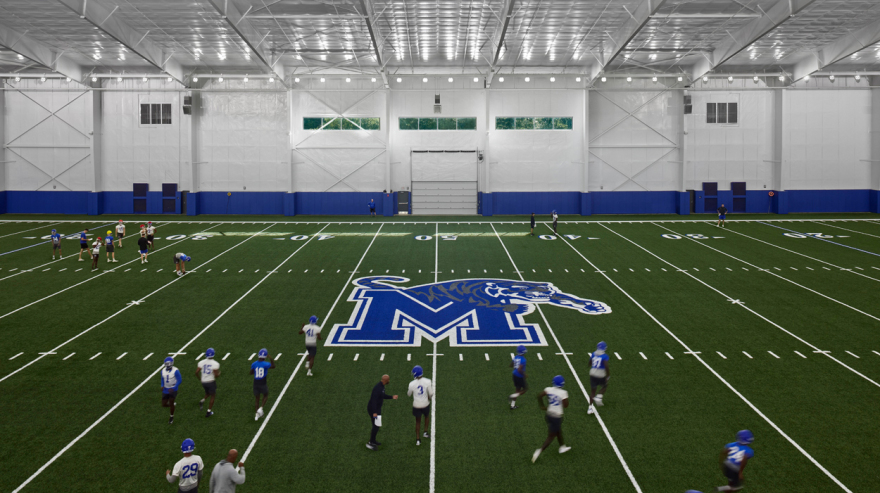 University of Memphis, Athletic Complex and Indoor Football Practice Facility