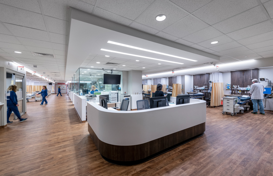 Comprehensive renovation of critical healthcare spaces