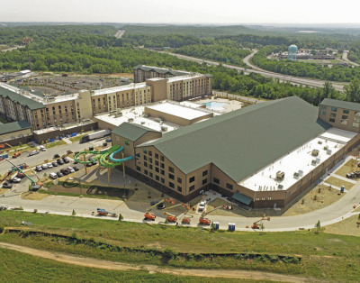 Maryland Indoor Waterpark Project Slides Home