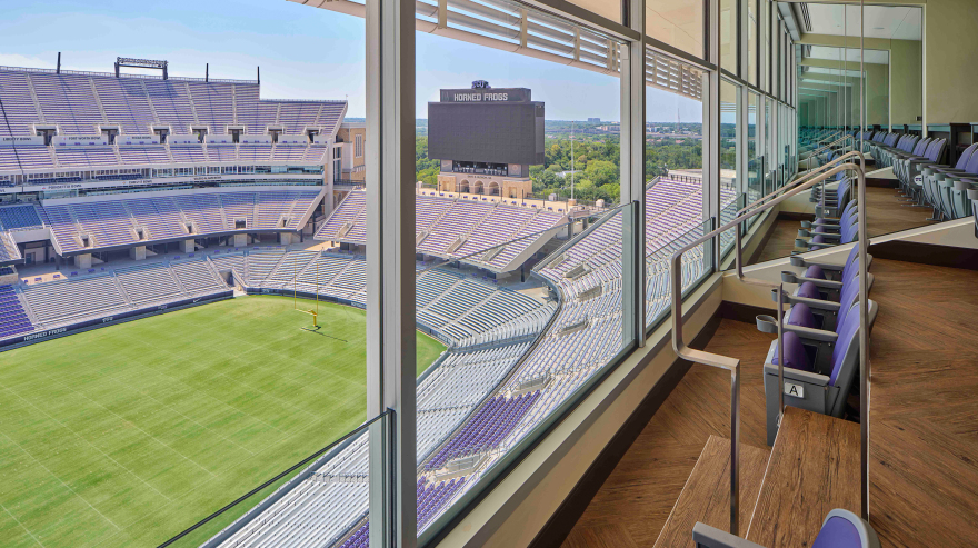 East Side Addition of Amon G. Carter Stadium