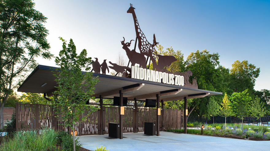 Indianapolis Zoo Entry and International Chimpanzee Complex