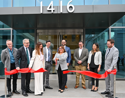 Ribbon Cutting Marks Completion of the New Labor Building