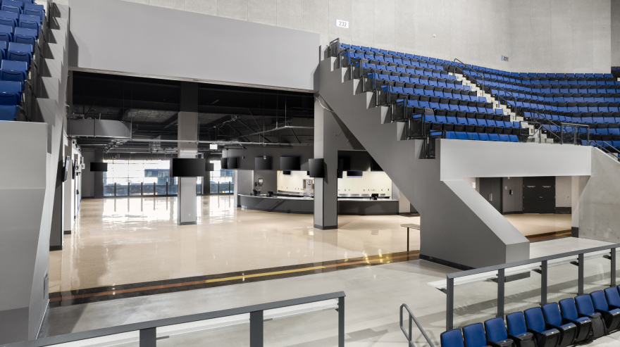 FedExForum Balcony-Level Renovation
