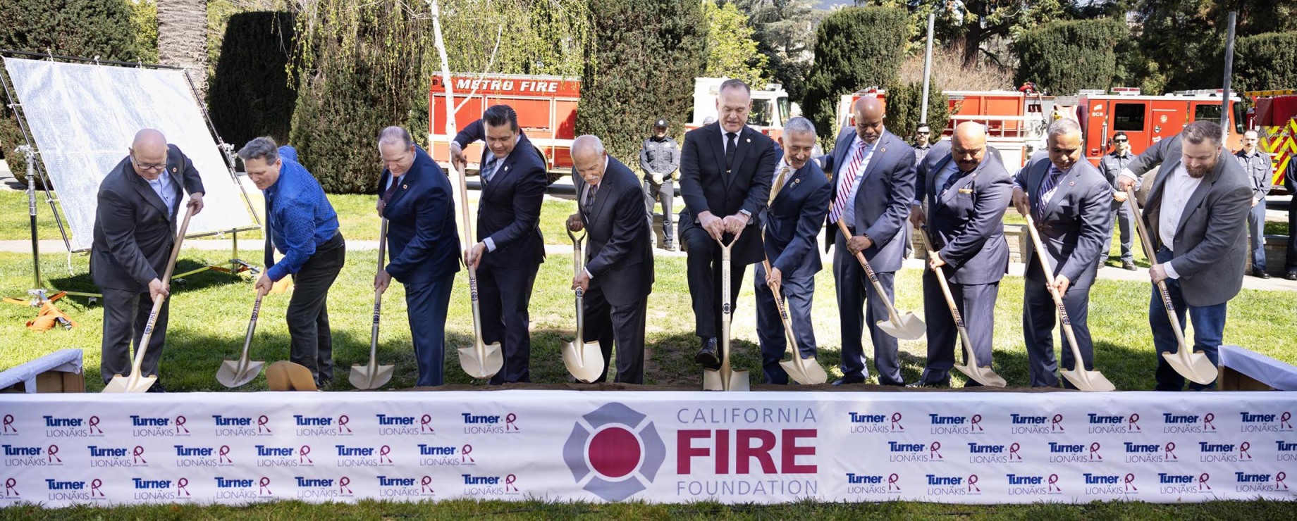 Turner Breaks Ground on the California Firefighter Memorial Expansion Project
