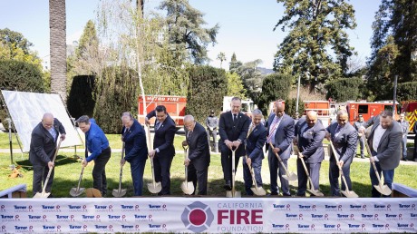 Turner Breaks Ground on the California Firefighter Memorial Expansion Project