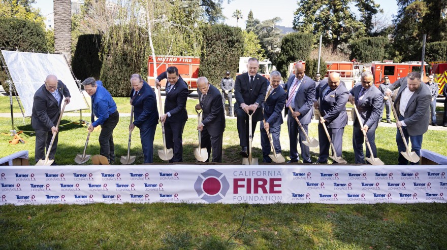 Turner Breaks Ground on the California Firefighter Memorial Expansion Project
