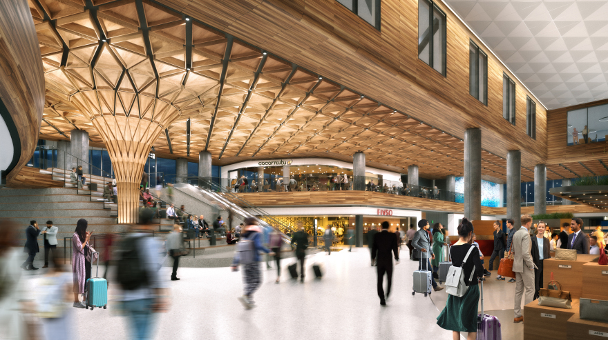 Sustainable Design at SEA Concourse