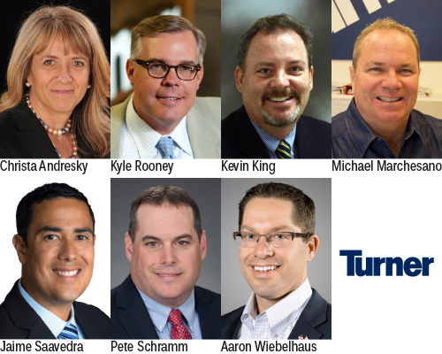 Celebrating Promotions and New Officers of Turner Construction Company
