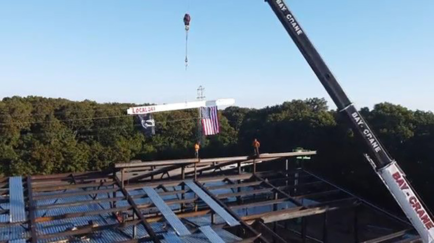 Turner Tops Out Healthcare Facility on Long Island