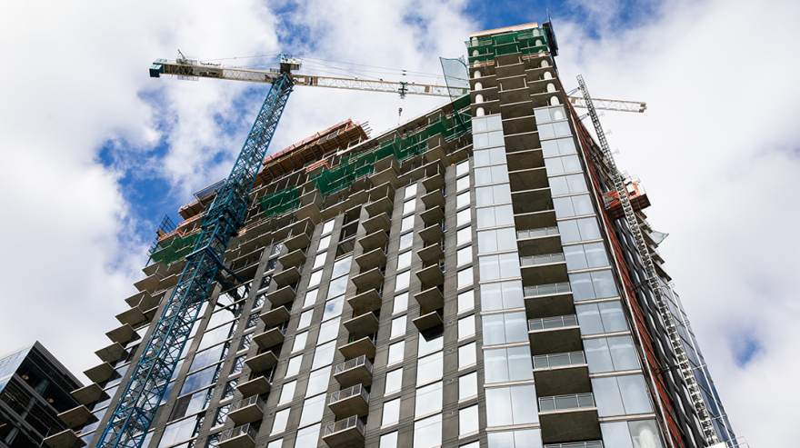 The Pullman Gulch Union Tower Tops Out in Nashville