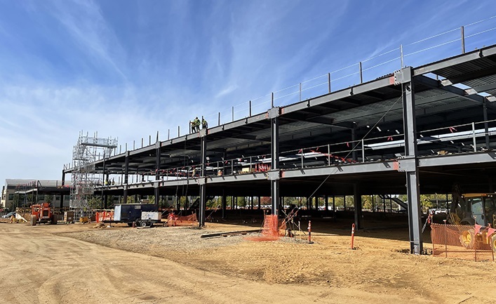 Turner Tops Out Placer County Health and Human Services Center