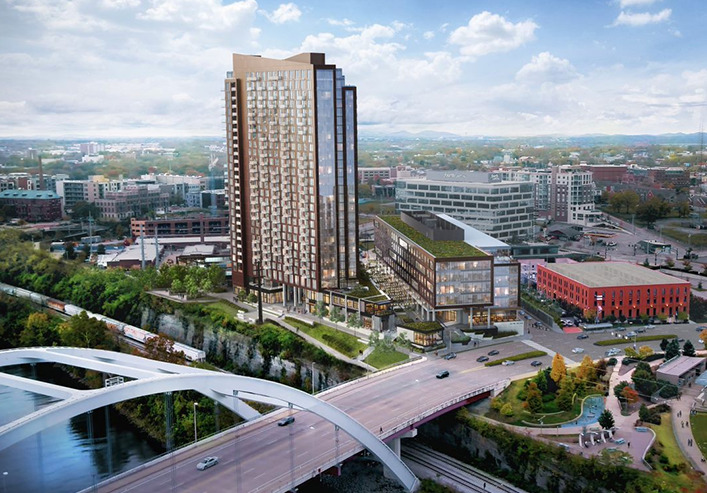 Turner Construction Company Begins Work on Mixed-use Project in Nashville