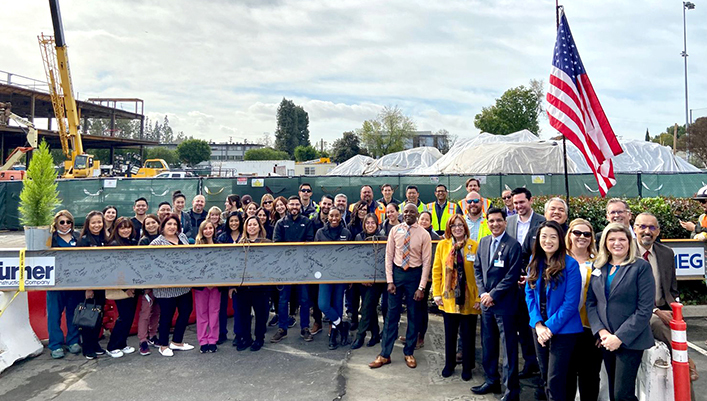 Turner Celebrates Topping Out of Emergency Department and Intensive Care Unit for Emanate Health Que