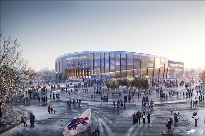 Gilbane | Turner in Association with 34 Group Selected to Build New Stadium for the Buffalo Bills