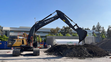 All-Electric Excavator Pilot Begins in Northern California as Part of Program to Reduce Emissions