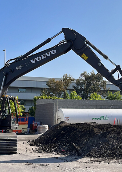 All-Electric Excavator Pilot Begins in Northern California as Part of Program to Reduce Emissions