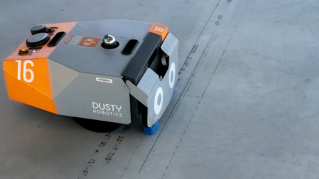 Autonomous Robotic Layout with Dusty Robotics
