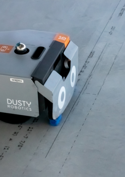 Autonomous Robotic Layout with Dusty Robotics